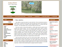 Tablet Screenshot of jablonov.cz